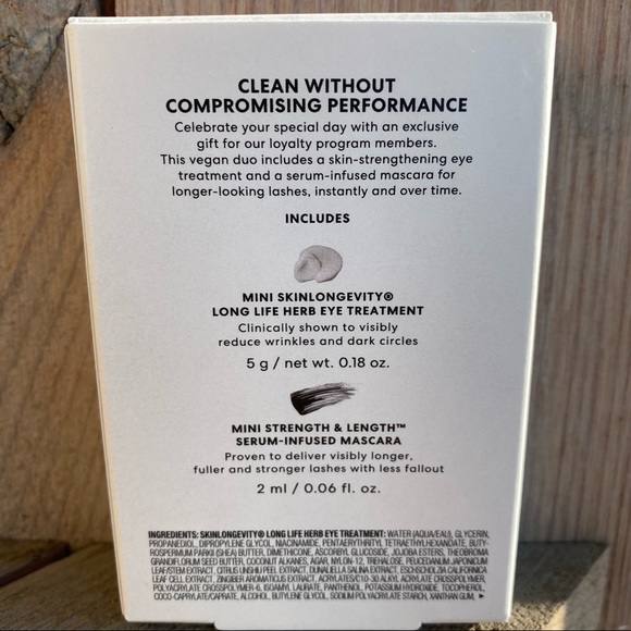 💋5 for $25! NEW BareMinerals Mini Eye Treatment & Mascara - Picture 3 of 4